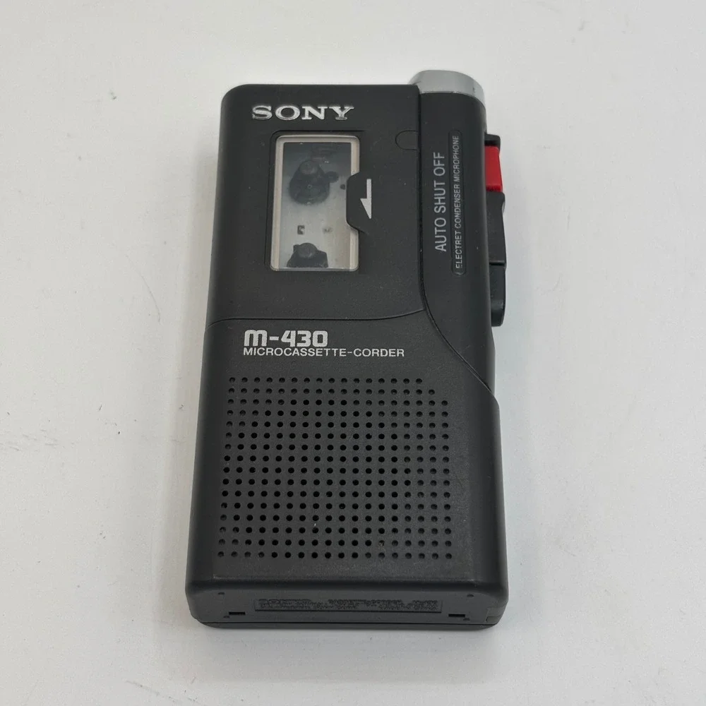 Sony Microcassette Recorder Lot M-200MC / M-430 / M-425‎ For Parts or Repair